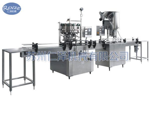 2000 bottles / h red bottle filling and sealing production line